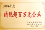 2008年度納稅超百萬企業